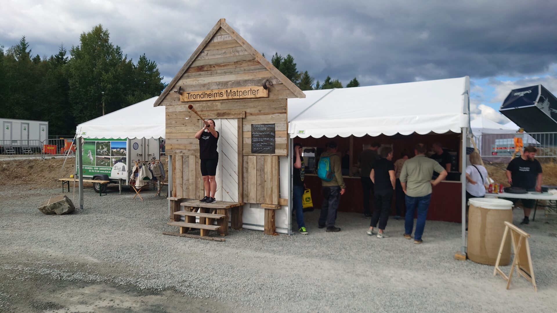 Stand med stabbur på Agrisjå