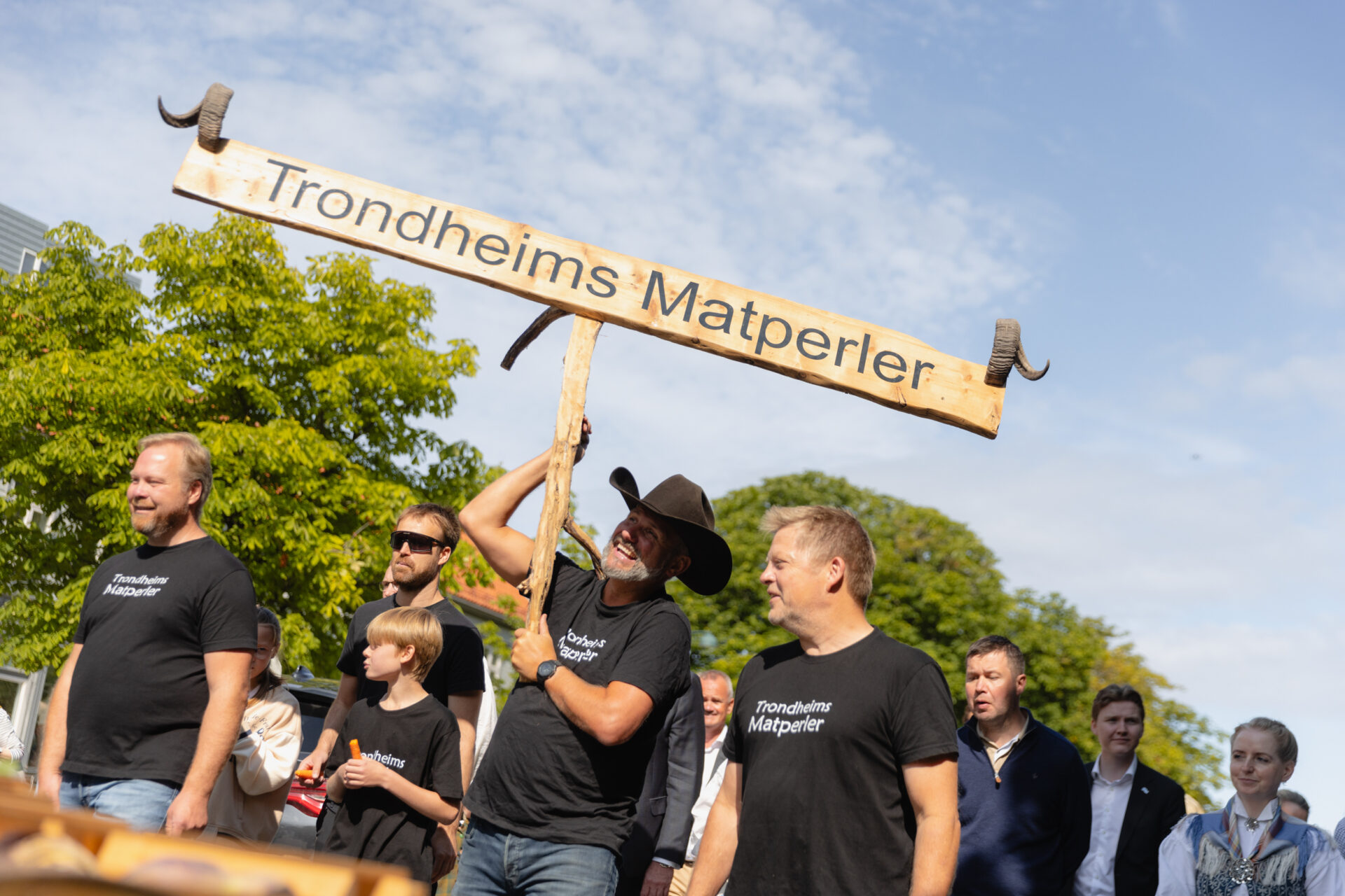 Matperlene i tog til matfestival